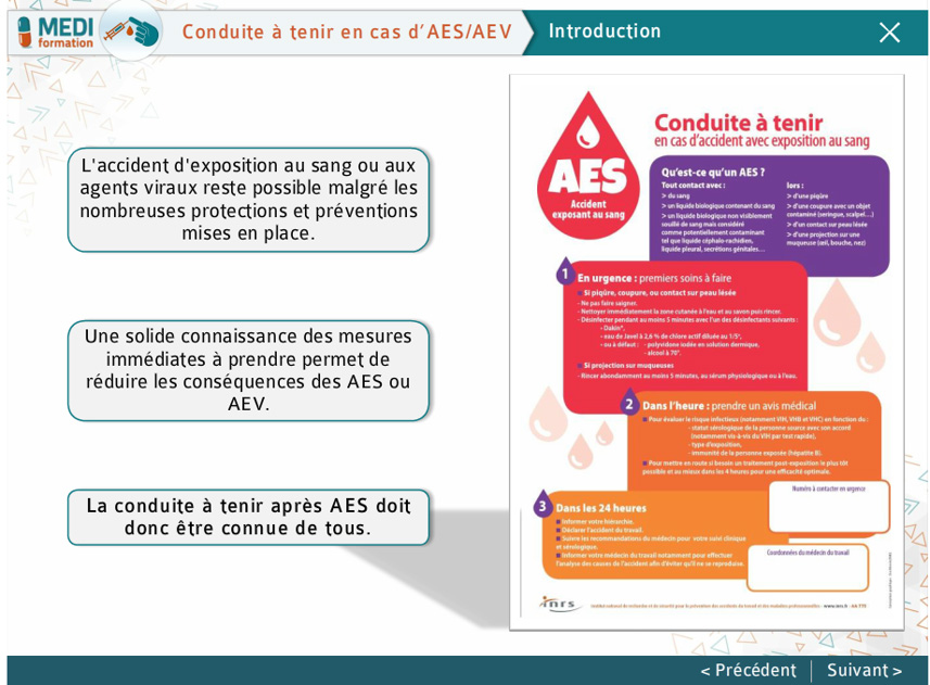 Page de test sur l’organisation de votre établissement