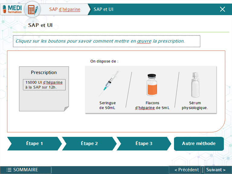 Page de cours sur les SAP et UI