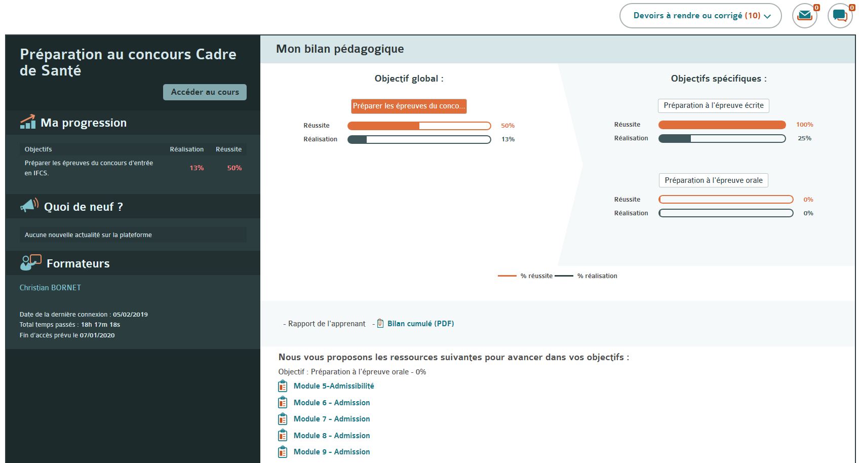 La plateforme MEDI Formation