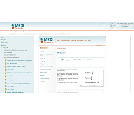 La plateforme MEDI Formation