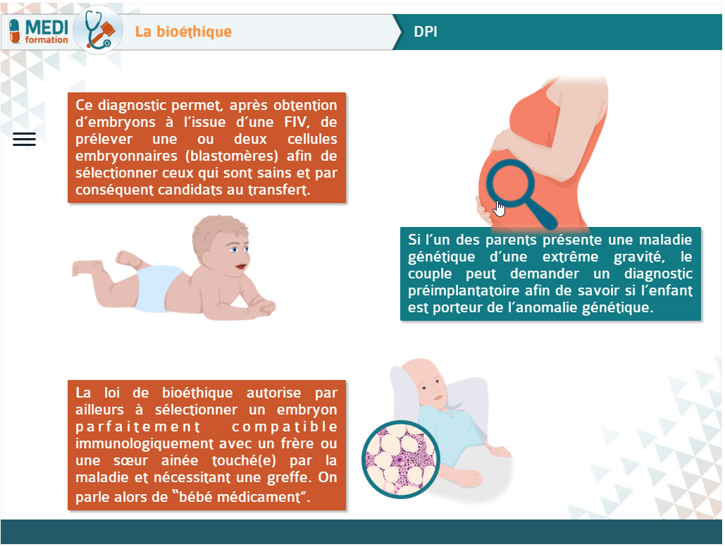 Page de cours sur la bioéthique